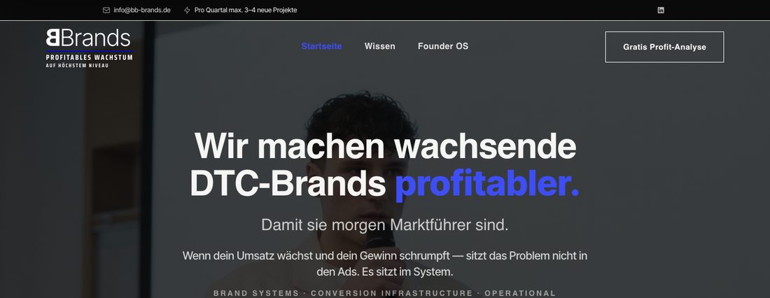 BB Brands website